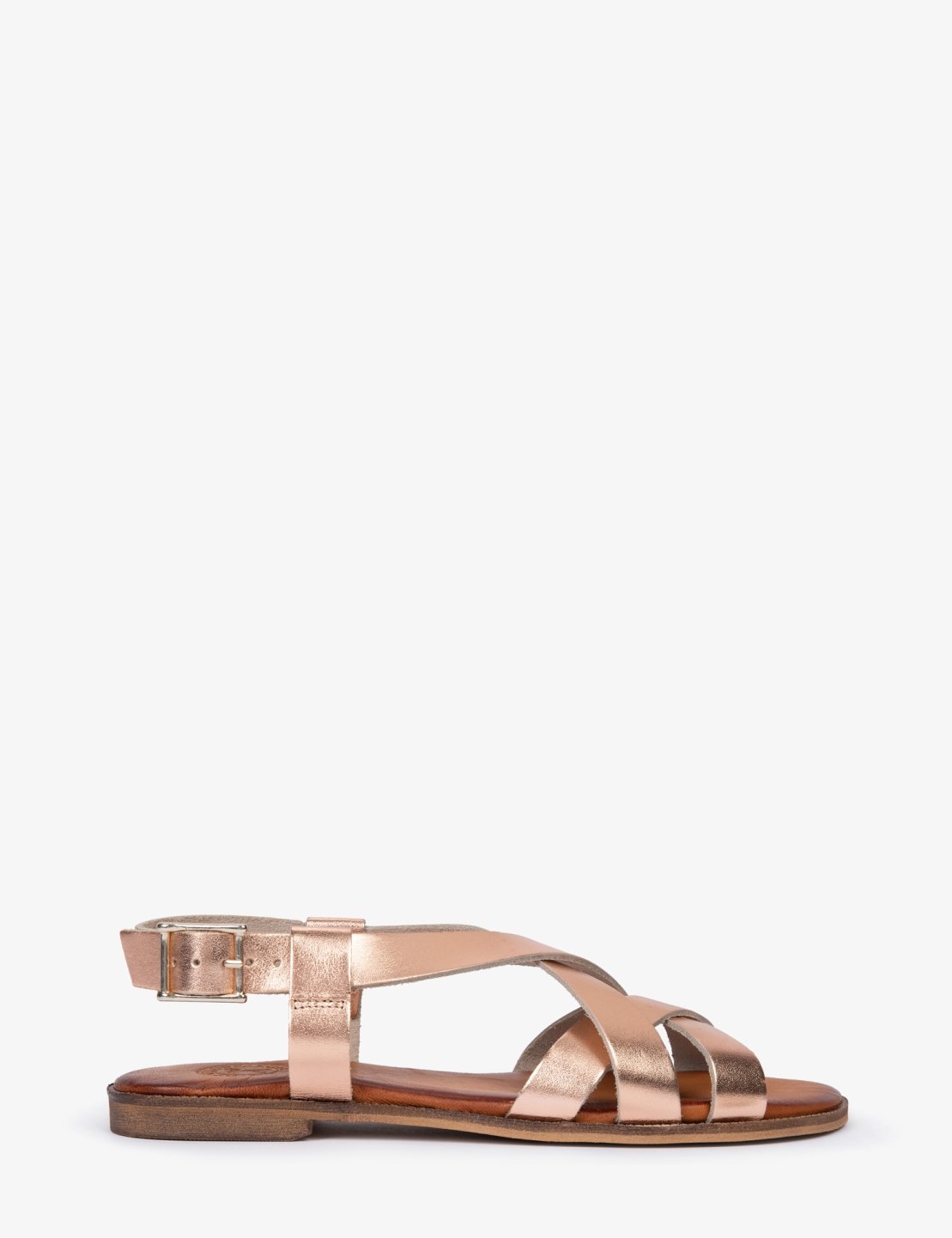 Buttercup Leather Sandal Rose Gold Women s Shoes Penelope Chilvers