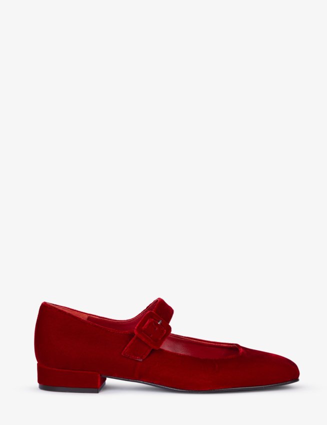 Velvet designer shoes discount